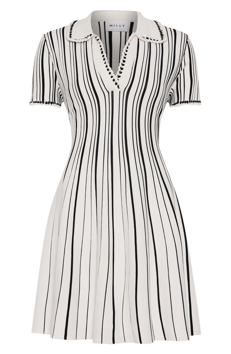 Milly Kenna Knit Minidress, Alternate, color, 