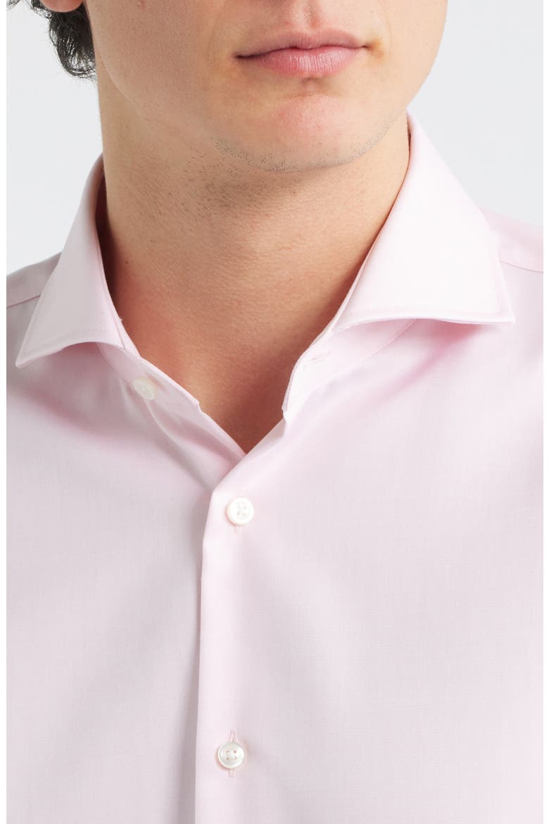 P-Hank Slim Fit Cotton Dress Shirt, Alternate, color, LIGHT PASTEL/PINK