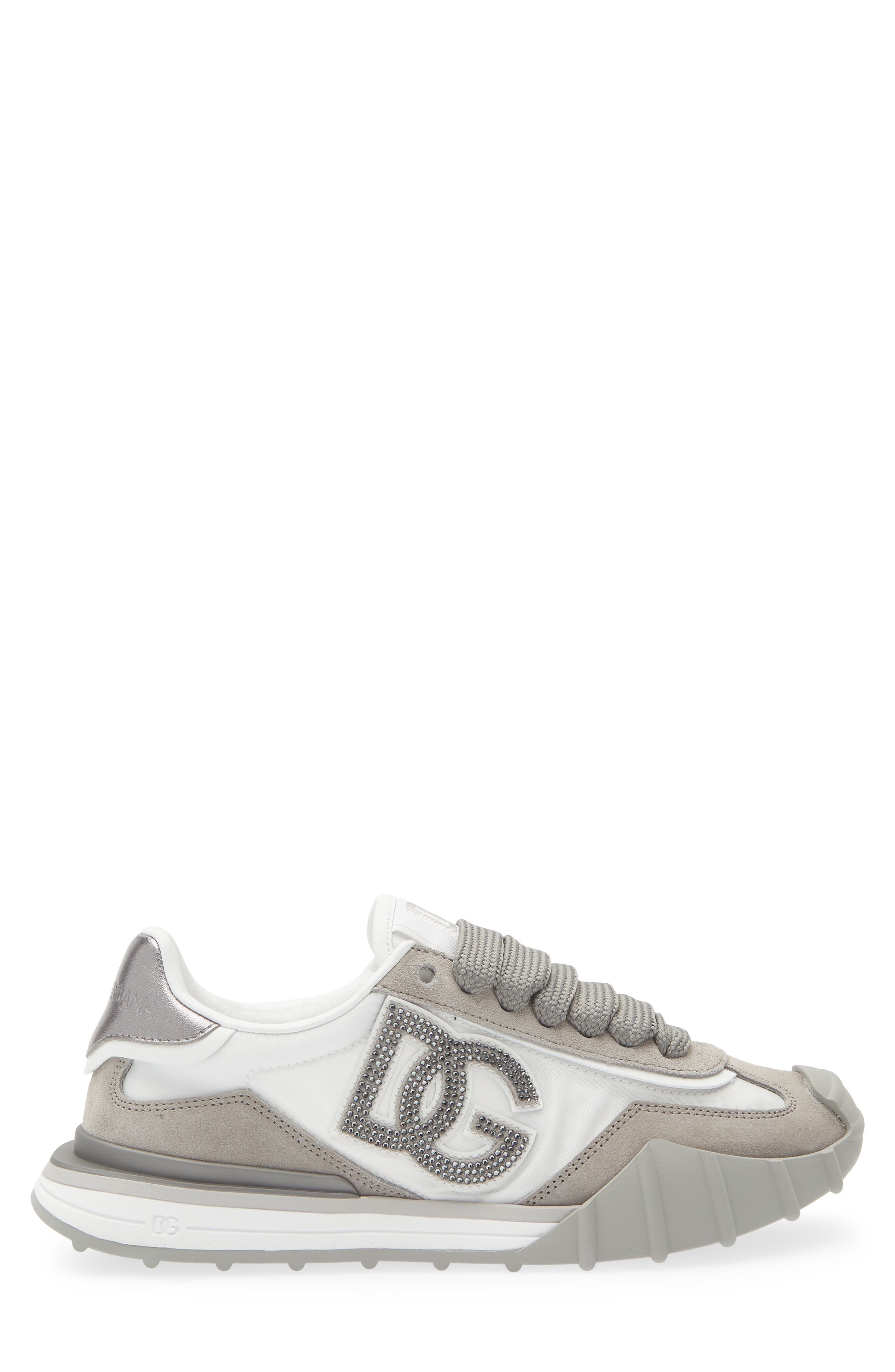 Dolce&Gabbana Athletic Sneaker, Alternate, color, Bianco/ Grafite