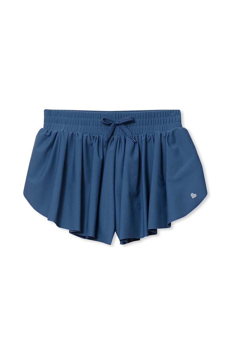 Lands' End Girls Active Flutter Shorts, Main, color, Copen Blue