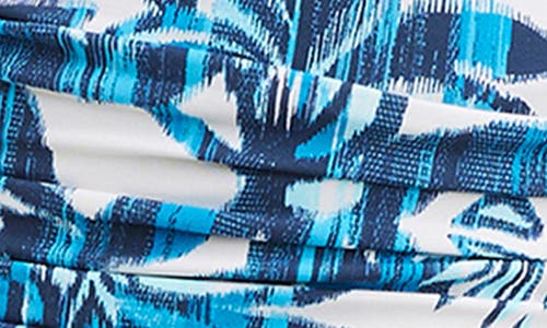 Bleu Rod Beattie Rod Beattie Keyhole Neck Tankini In Blue