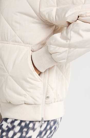 Zella Quilted Aviator Jacket | Nordstrom