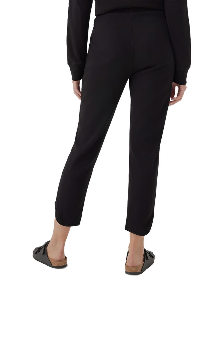 Organic Cotton Airplane Tulip Hem Pant, Alternate, color, Black