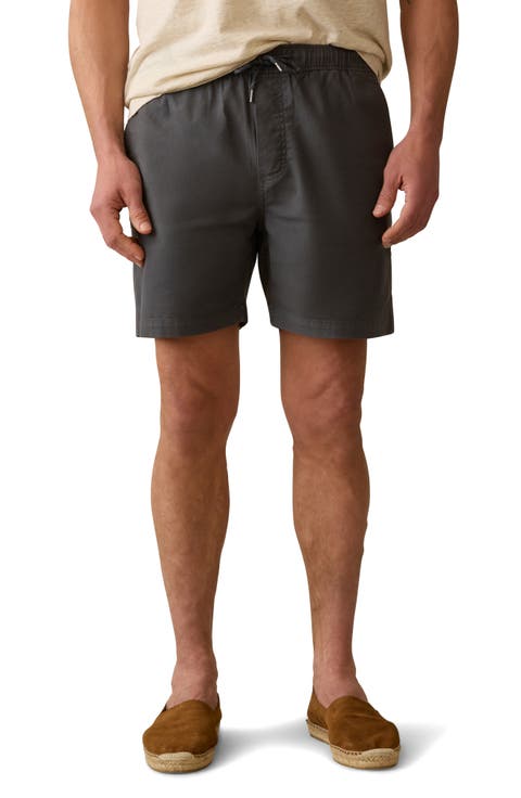 Essential Stretch Cotton Drawstring Shorts