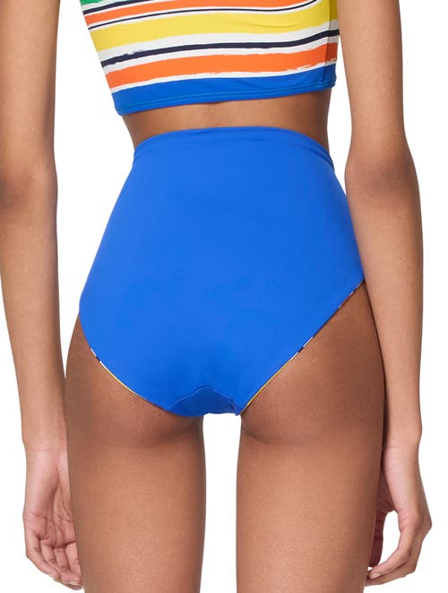 Kate Spade New York Reversible High Waist Bottom In Multi