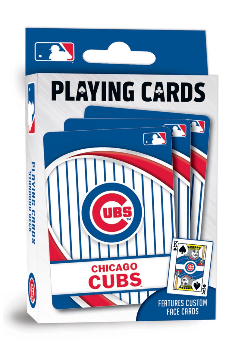 Chicago Cubs Playing Cards, Main, color, Multicolor