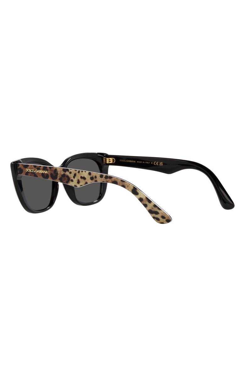 Dolce&Gabbana 49mm Small Cat Eye Sunglasses, Alternate, color,