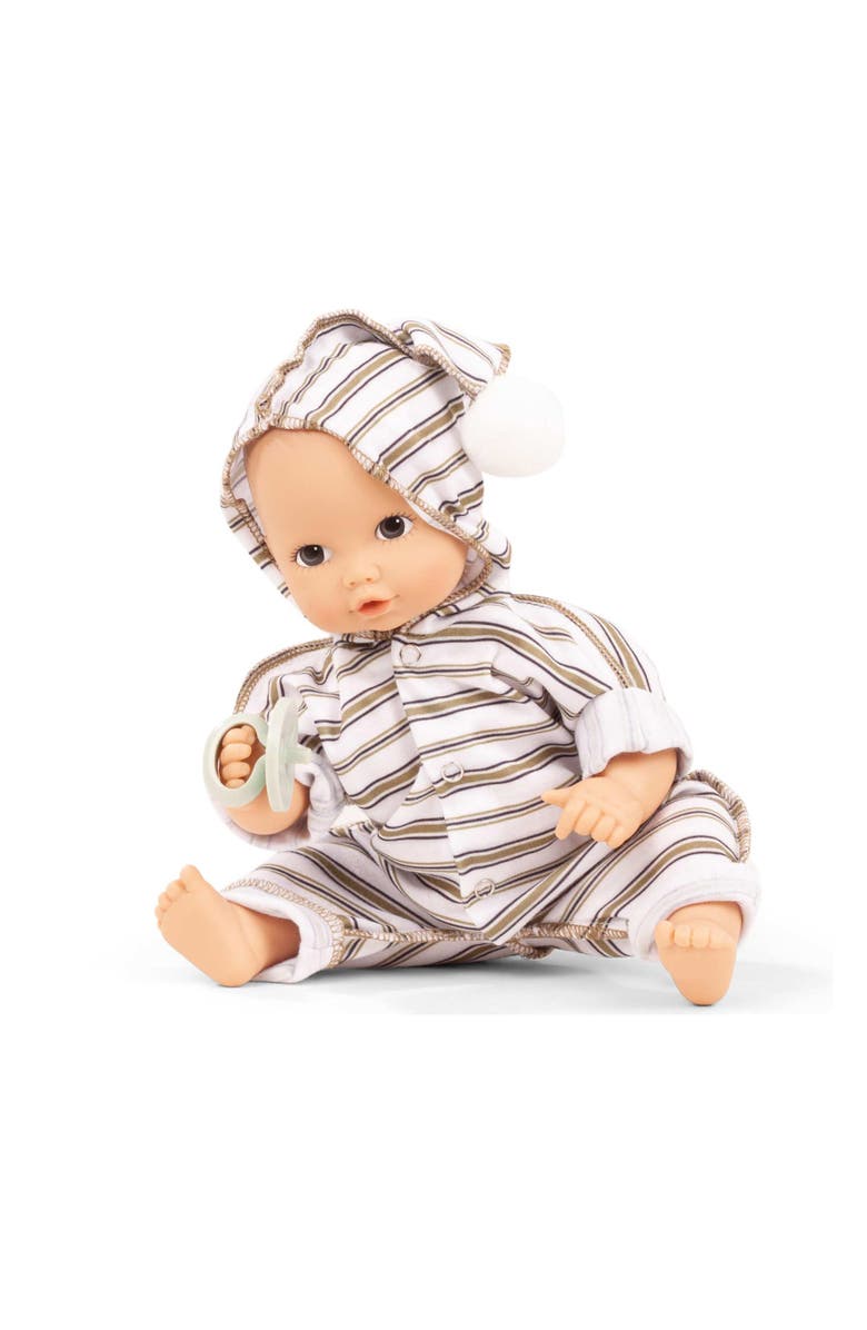 Gotz Aquini Girl 13 Inch Stripes Potty Baby Doll, Alternate, color, Multicolored