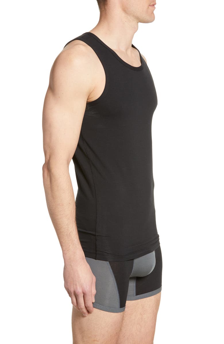Tommy John Cool Cotton Tank Undershirt, Alternate, color, 