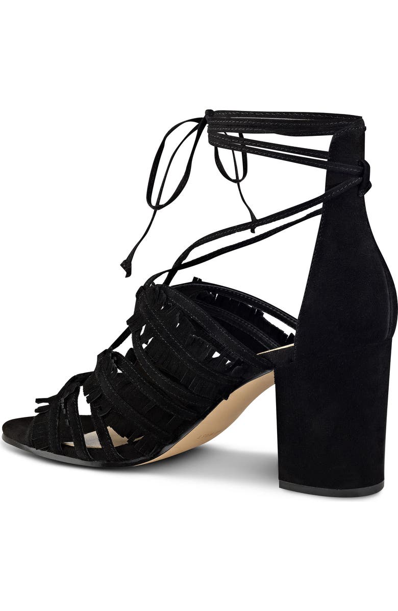 Nine West Genie Lace-Up Sandal, Alternate, color,
