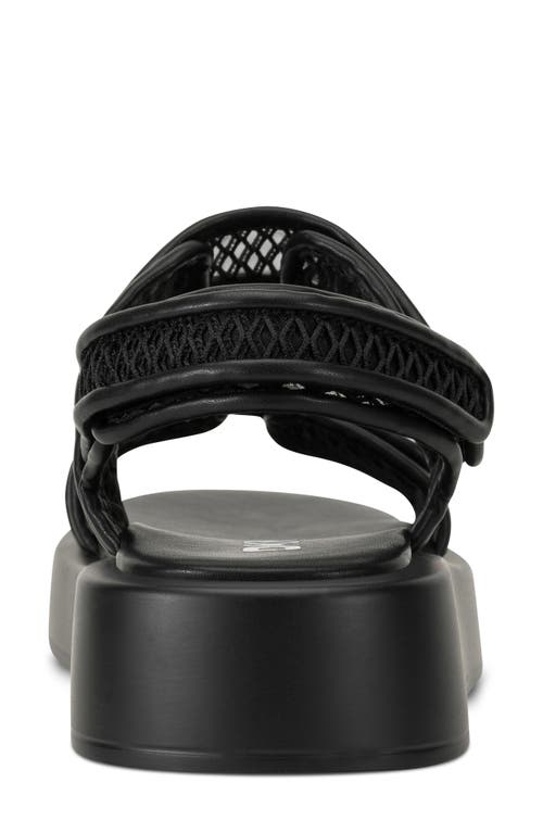 Shop Dkny Owyn Platform Sandal In Black