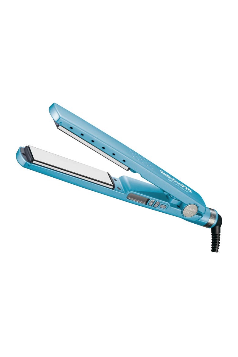 Nano Titanium 1¼" Ionic Flat Iron, Main, color, Blue