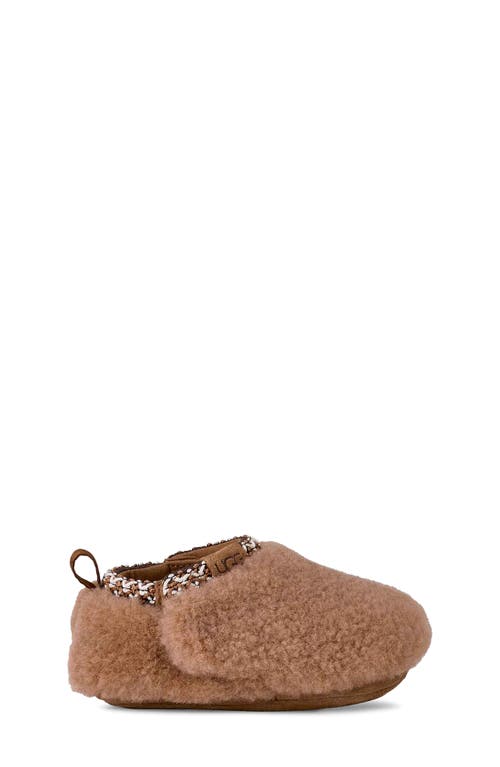 Ugg(r) Tasman Maxi Curly Genuine Shearling Slipper In Brown