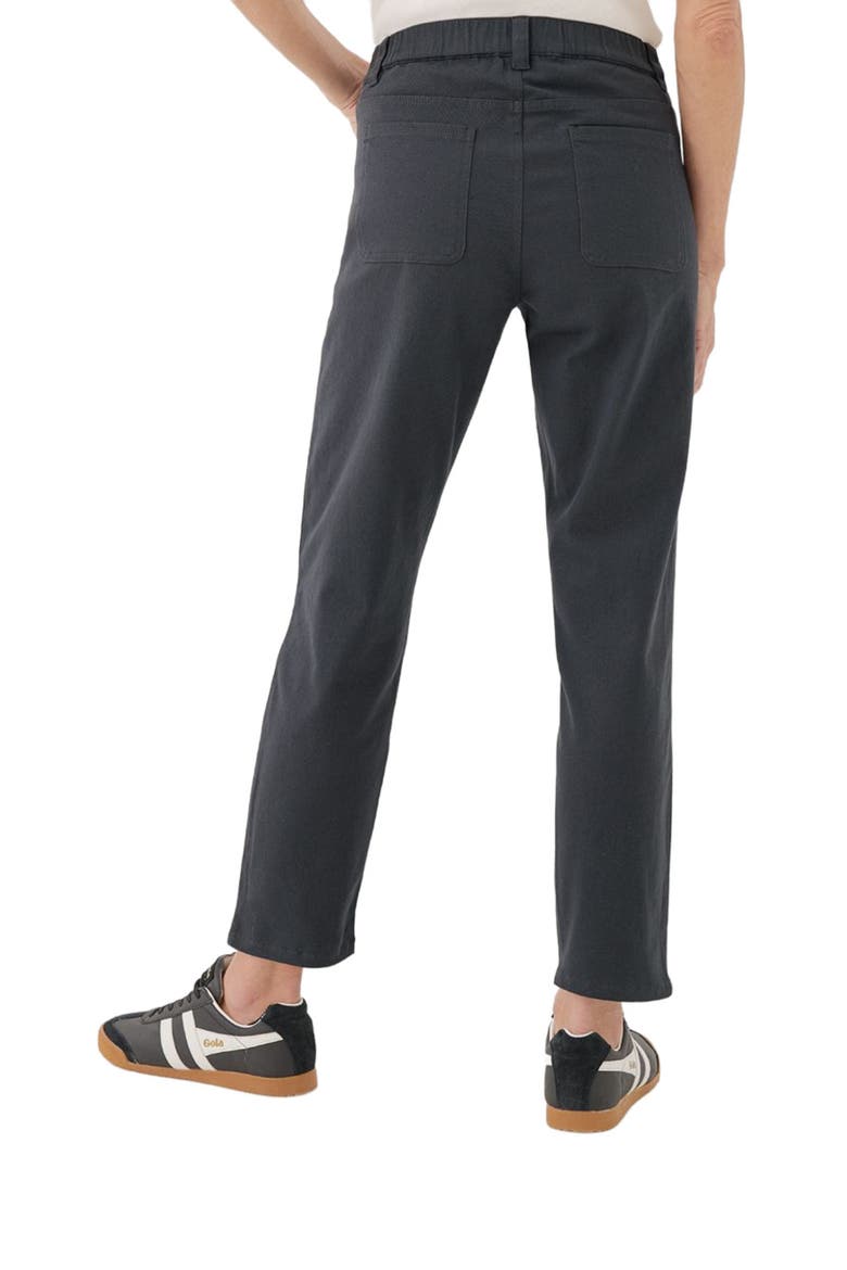 Organic Stretch Twill Denim Slim Straight Pant, Alternate, color, Storm