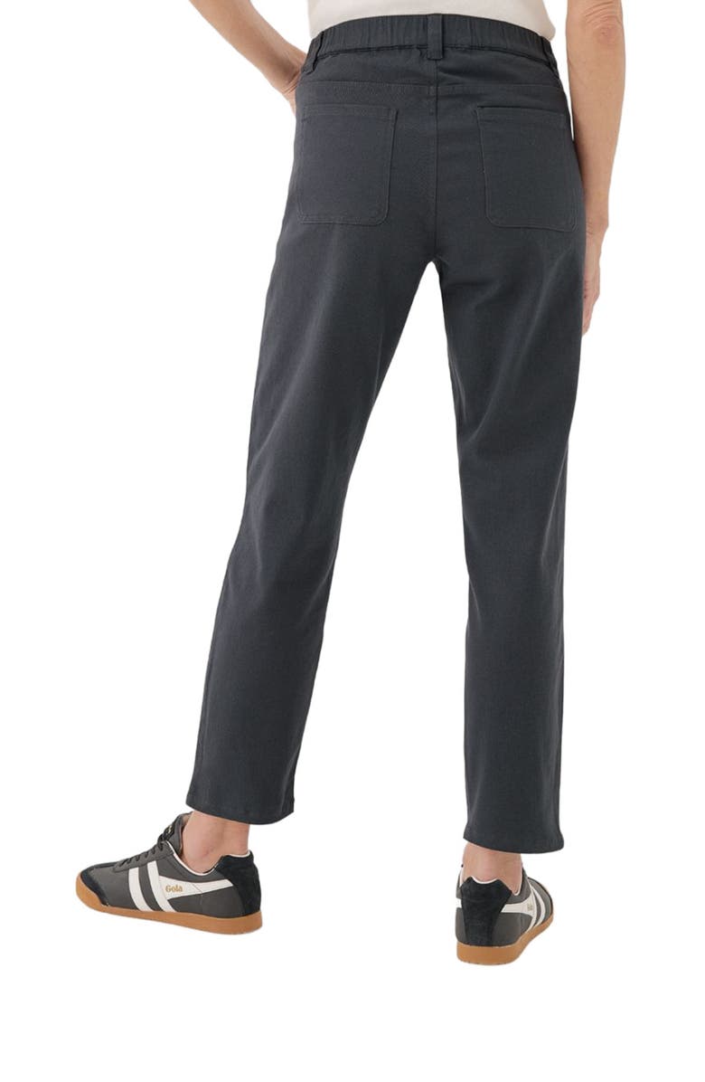 Pact Organic Stretch Twill Denim Slim Straight Pant, Alternate, color, 