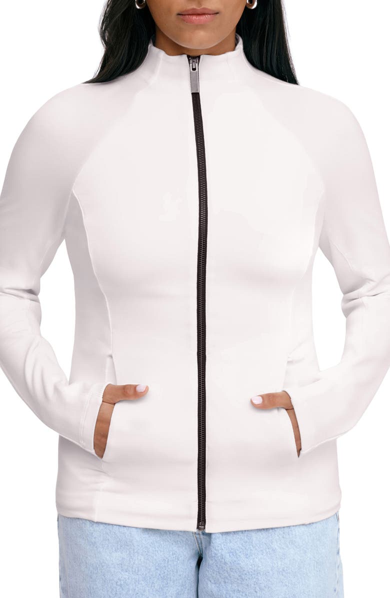 Marcella Samuelle Jacket, Main, color, Cream