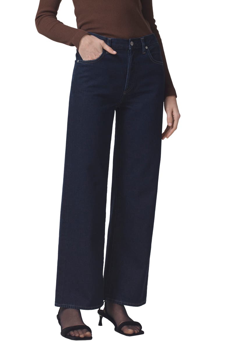 Citizens of Humanity Annina High Waist Wide Leg Jeans, Alternate, color, 