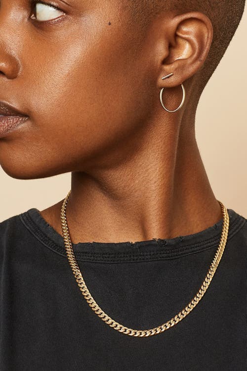Shop Oradina Estate Cuban Bold Chain In 14k Yellow Gold