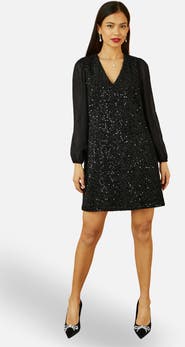 Yumi Sequin Tunic Dress