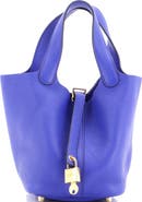 Pre-Owned Hermes Picotin Lock Bag Clemence PM