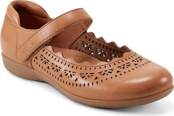 Mary-Jane – Earth Canada Earth Footwear レディース Kalece Mary Jane, トープ 240, 7.5 Wide