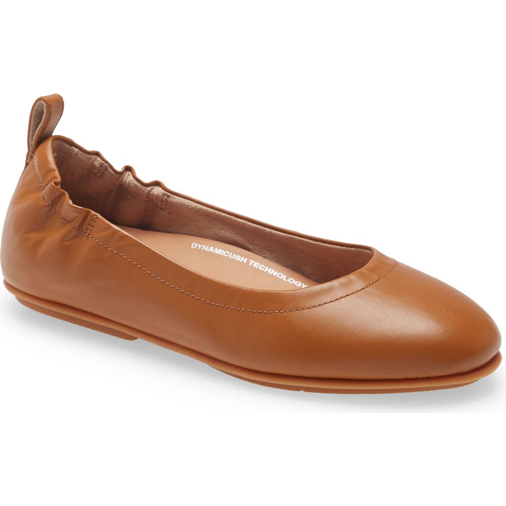 Fitflop Allegro Ballet Flat In Brown