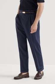 Brunello Cucinelli Double pleated trousers