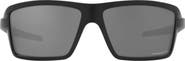 Oakley 63mm Polarized Oversize Rectangular Sunglasses