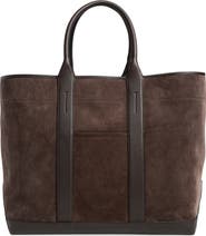 TOM FORD Large Leather Tote Bag