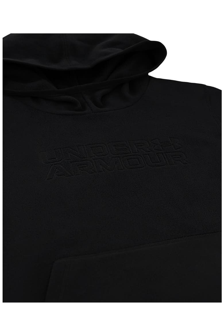 Kids' Hundo Graphic Hoodie, Alternate, color, BLACK