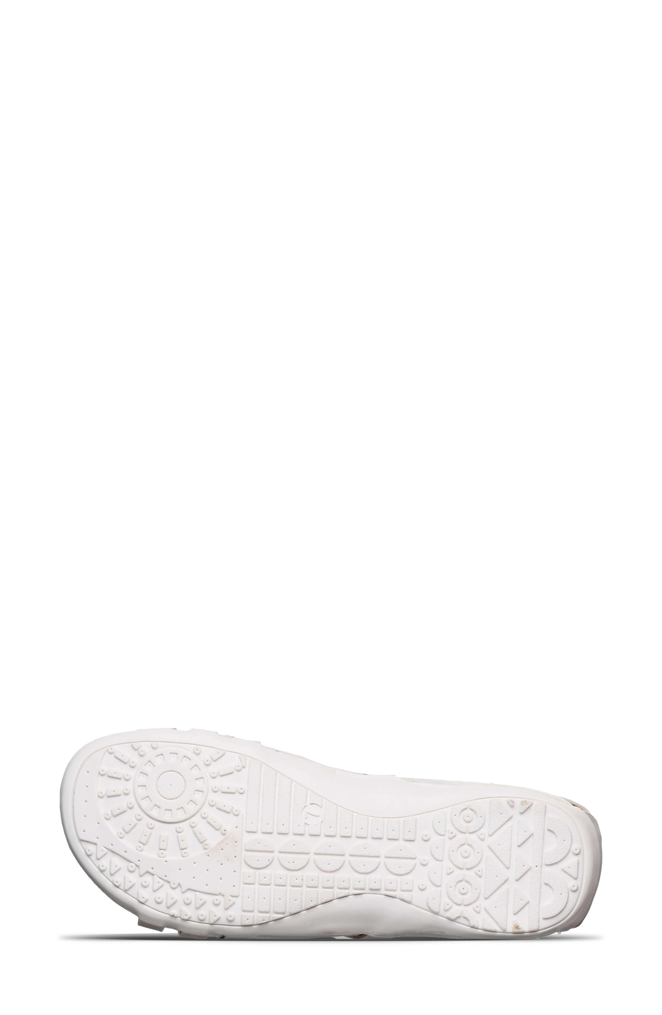Ronda Faux Leather Sandal, Alternate, color, WHITE