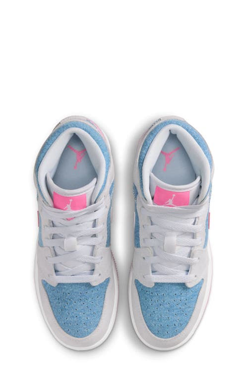 Nike Kids' Air Jordan 1 Mid Sneaker In Multi