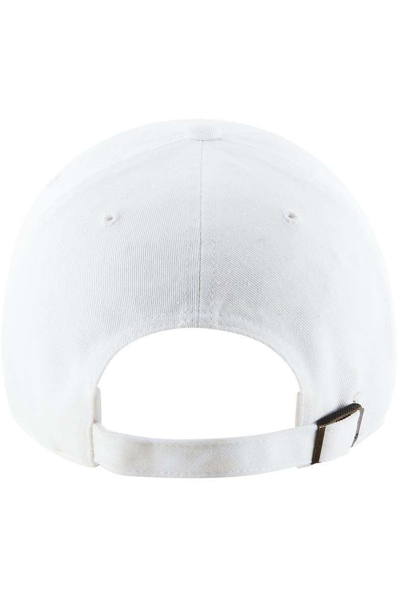 Men's '47 White Colorado Buffaloes Clean Up Adjustable Hat, Alternate, color, White
