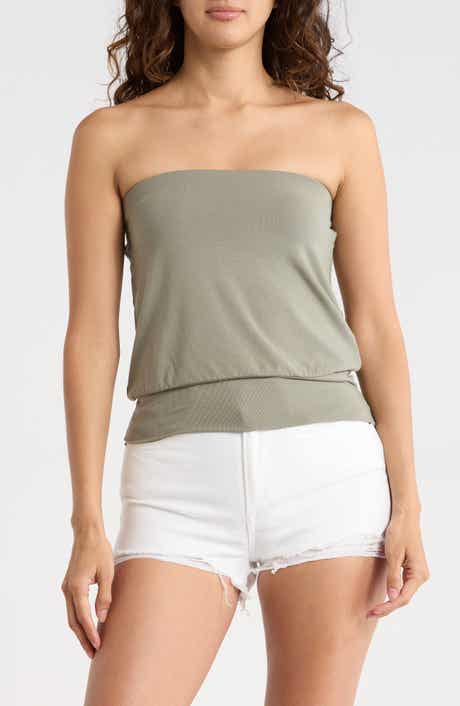 Madden Girl Banded Hem Tube Top