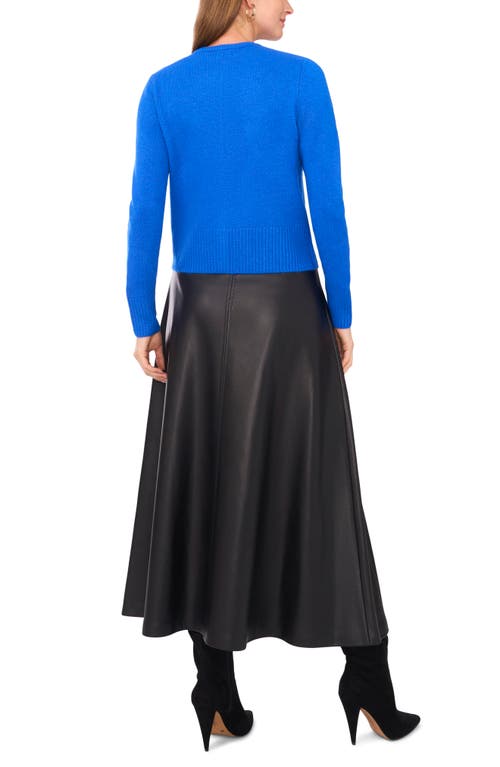 Vince Camuto Button-up Cardigan In Blue