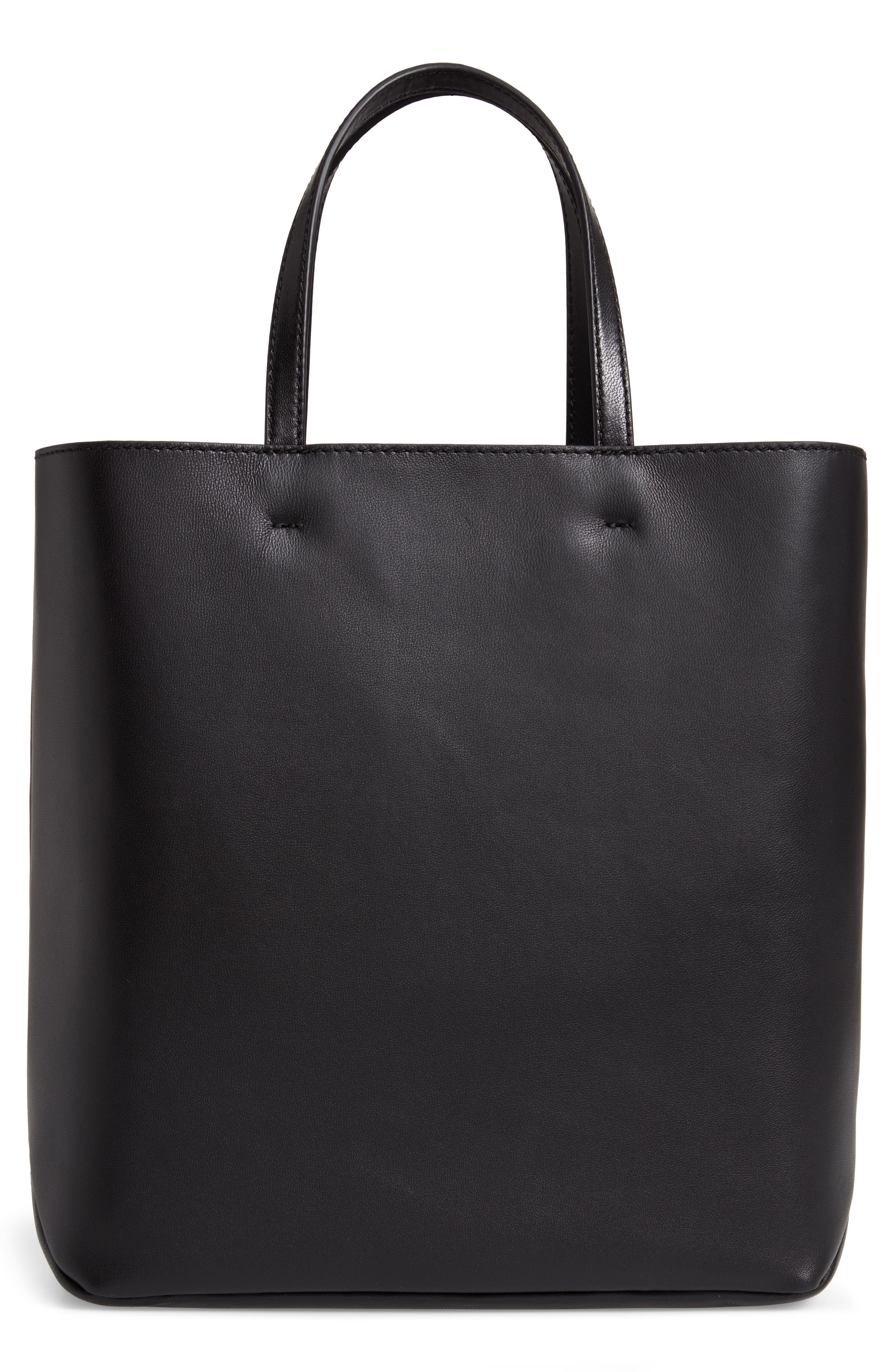 Tory Burch Small Star Studded Leather Tote, Alternate, color, 