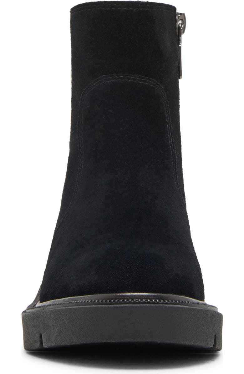 Blondo Motion Wedge Bootie, Alternate, color, Black Suede