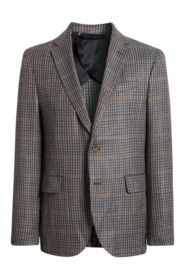 Treviso Wool & Silk Sport Coat, Alternate, color, BLUE