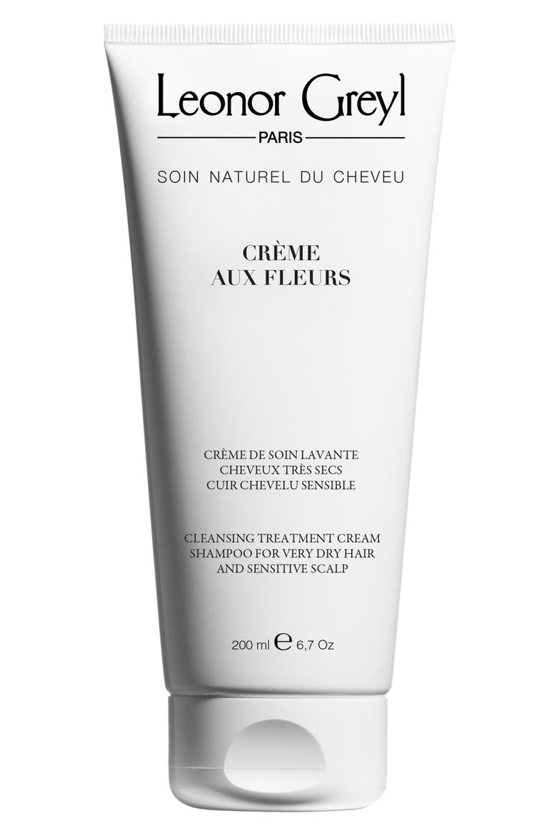 Crème aux Fleurs Soothing Scalp & Hair Cleansing Cream for Dry, Colored Hair, Main, color, NO COLOR