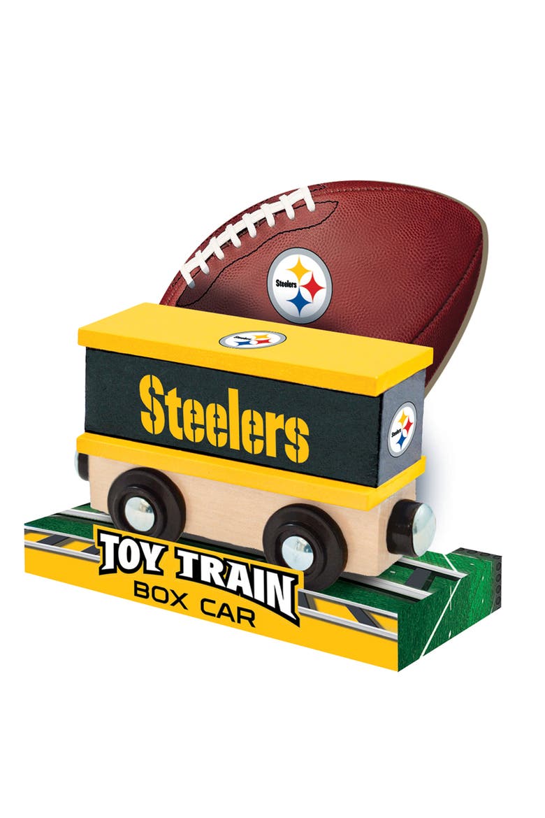 Pittsburgh Steelers Toy Train Box Car, Alternate, color, Multicolor