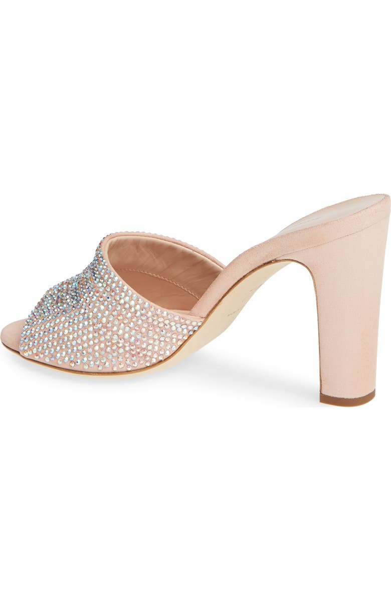 Giuseppe Zanotti Crystal Embellished Block Heel Sandal, Alternate, color,