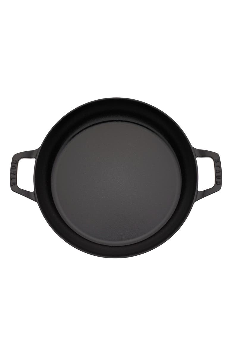 Staub 3.5 Quart Enameled Cast Iron Braiser with Glass Lid, Alternate, color, Lilac