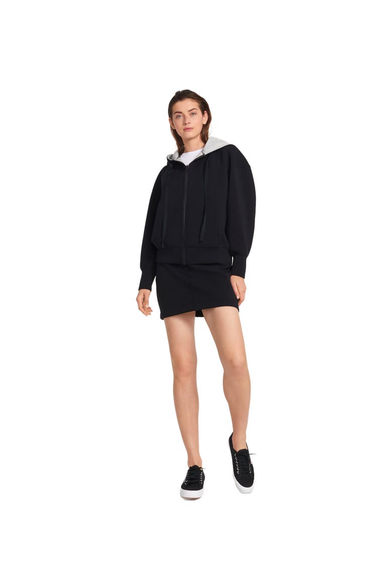 The Reversible Hoodie, Main, color, Black/Gray