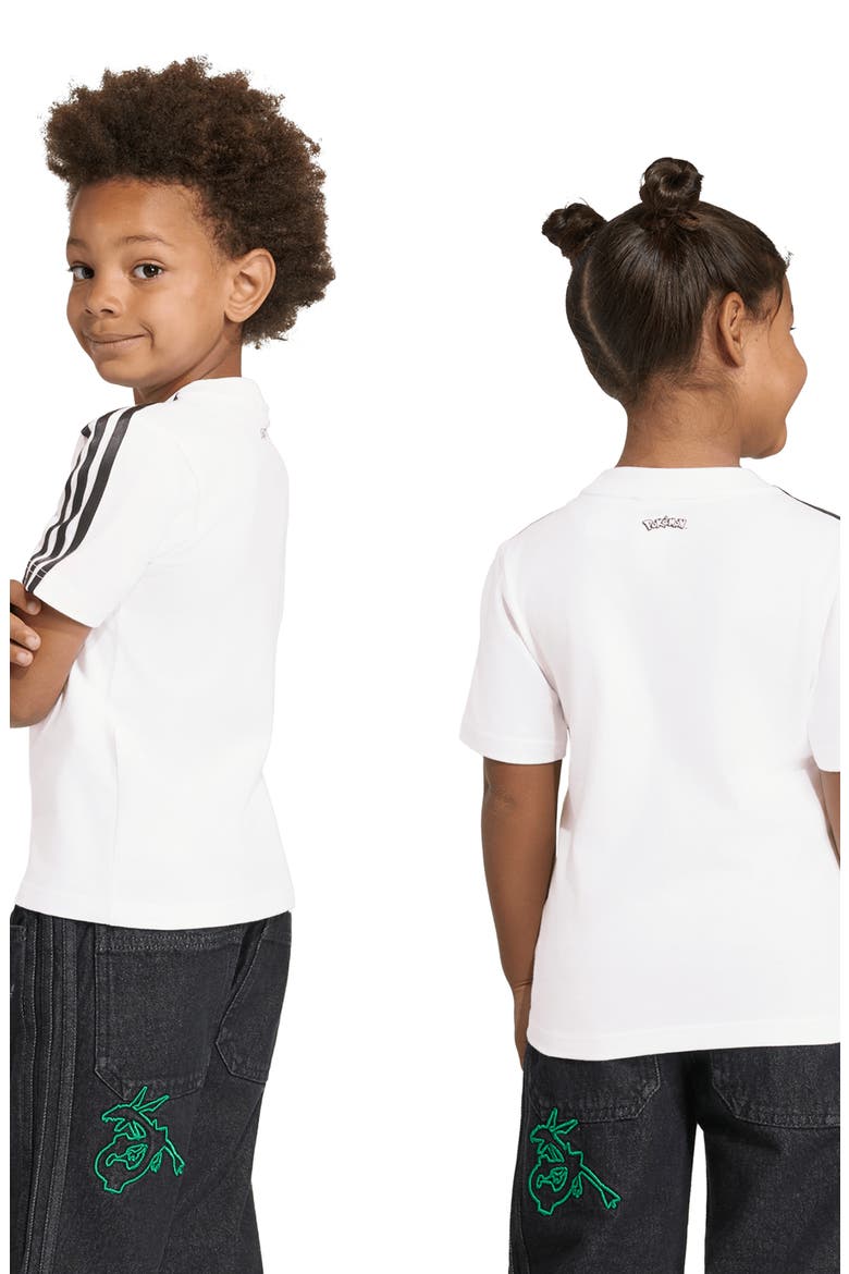 x Pokémon Kids' Cotton Graphic T-Shirt, Alternate, color, WHITE