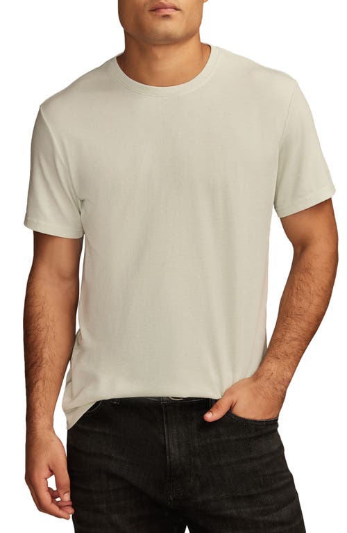 Lucky Brand Venice Burnout Crewneck T-shirt In Surf Spray