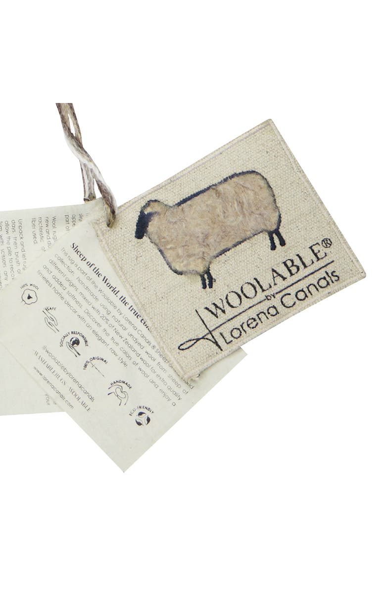 Lorena Canals Woolable rug Steppe, Alternate, color, Sheep Beige