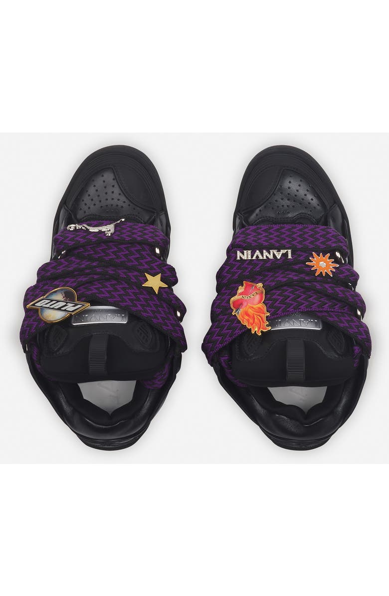 Lanvin x FUTURE CURB 3.0 LEATHER SNEAKERS FOR WOMEN, Alternate, color,