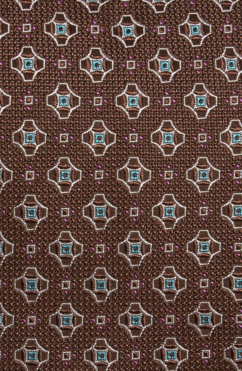 Eton Geometric Silk Tie, Alternate, color, 