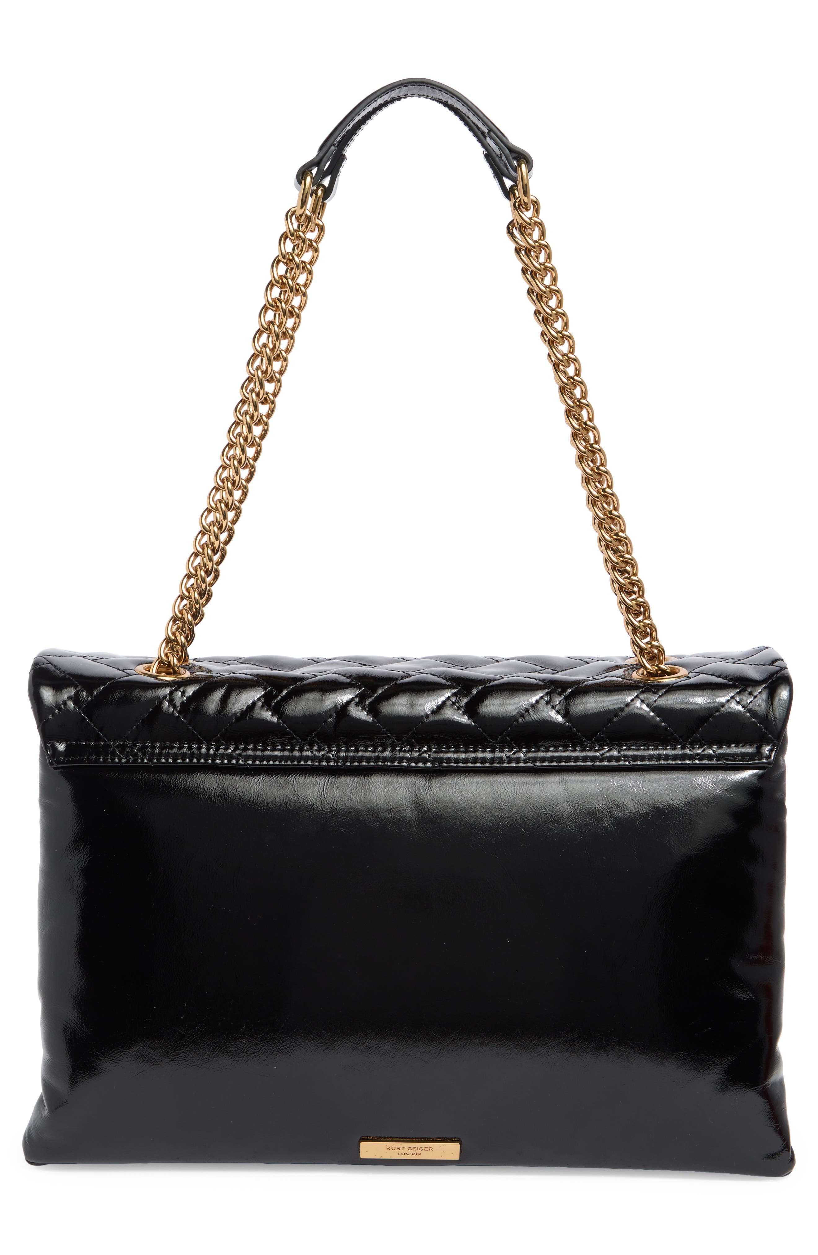 Kurt Geiger London XXL Kensington Soft Quilted Leather Shoulder Bag, Alternate, color, 