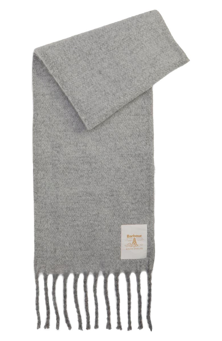 Barbour Ellison Scarf, Alternate, color, Light Grey